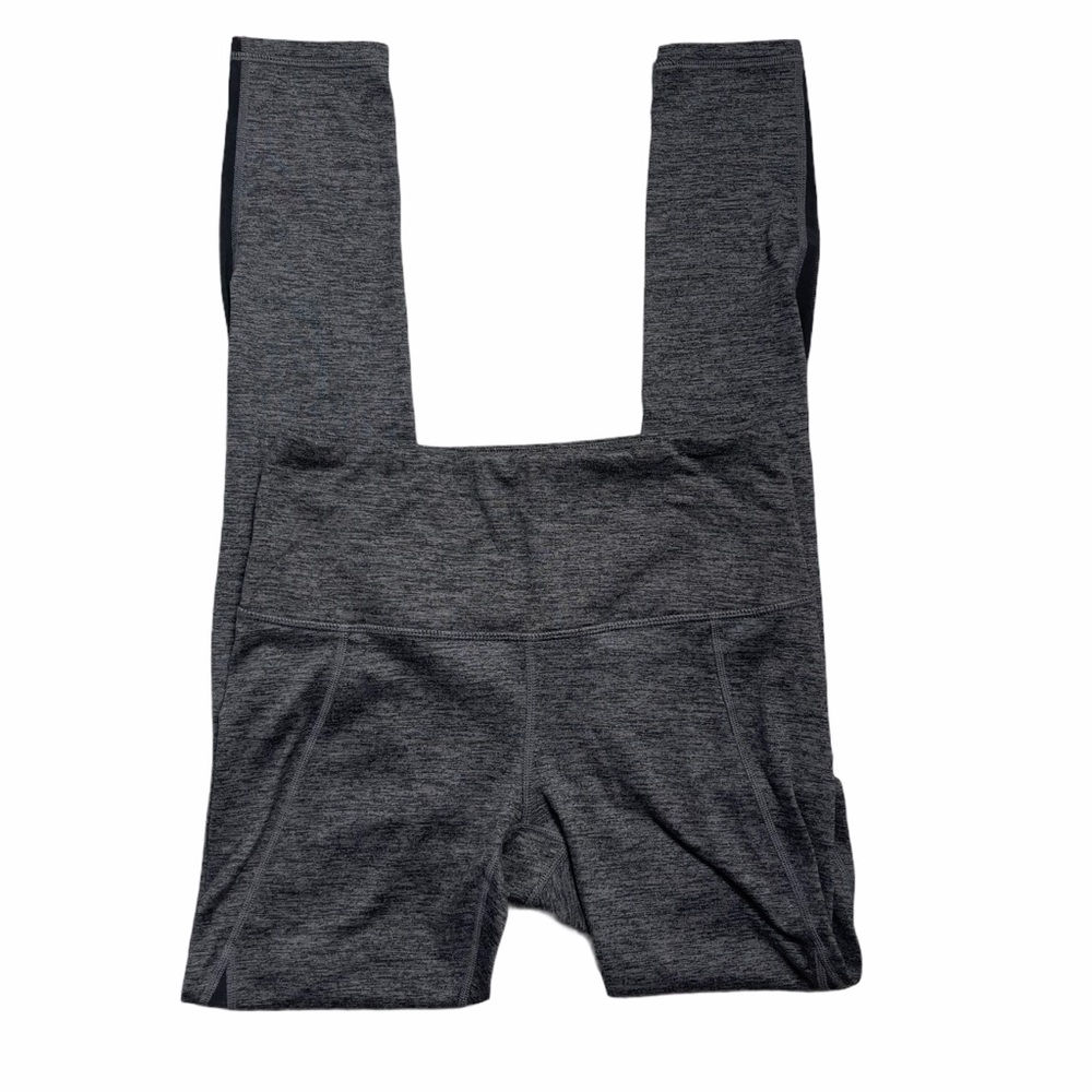 Gaiam Dark Gray Athletic Pants with Sheer Siding S